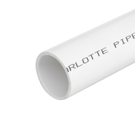 2" x 5ft PVC Pipe, FoamCore DWV, Sch40 Charlotte Pipe