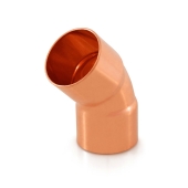 Everhot 1-1/4" Copper 45° Elbow - Image 2