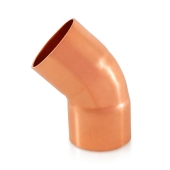 Everhot 1-1/2" Copper 45° Elbow - Image 1