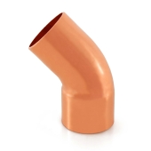 Everhot 1-1/4" FTG x Copper 45° Street Elbow - Image 1