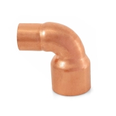 Everhot 3/4" x 1-1/4" Copper 90° Reducing Elbow - Image 2