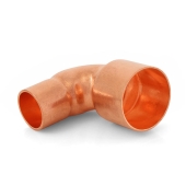 Everhot 3/4" x 1-1/4" Copper 90° Reducing Elbow - Image 3