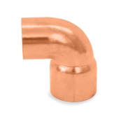 Everhot 1-1/2" x 1-1/4" Copper 90° Reducing Elbow - Image 4