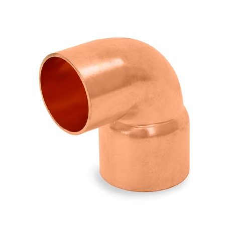 Everhot 1-1/2" x 1-1/4" Copper 90° Reducing Elbow