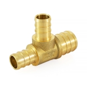 Everhot 3/4" x 1/2" x 1/2" PEX Reducing Tee (Lead-Free) - Image 1