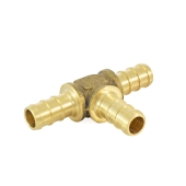Everhot 3/8" x 3/8" x 3/8" Brass PEX Tee (Lead-Free) - Image 3