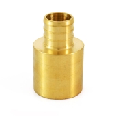 Everhot 3/4" PEX x 1" Copper Fitting Adapter (Lead-Free) - Image 3