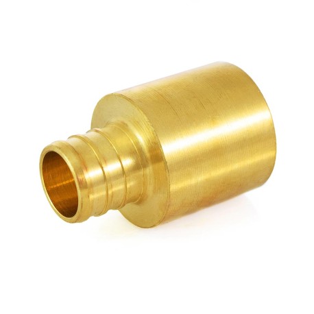 Everhot 3/4" PEX x 1" Copper Fitting Adapter (Lead-Free)