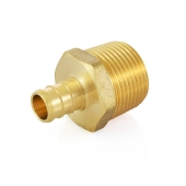 Everhot 1/2" PEX x 3/4" Male Threaded Adapter (Lead-Free) - Image 1