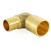 Everhot 3/4" PEX x 3/4" Copper Fitting Elbow (Lead-Free) - Image 3