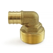 Everhot 3/4" PEX x 1" Male Threaded Elbow (Lead-Free) - Image 2