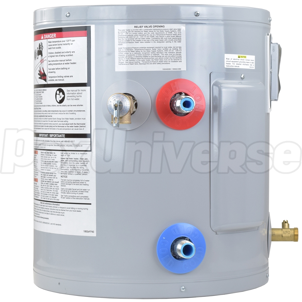 AO Smith 19 Gallon ProLine Compact Electric Water Heater - Thumbnail 2