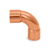 Everhot 1" Copper 90° Long-Turn Elbow - Image 2