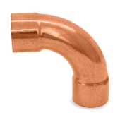 Everhot 1-1/2" Copper 90° Long-Turn Elbow - Image 2
