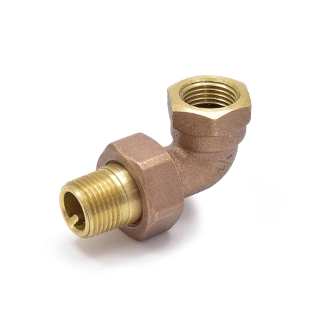 Matco-Norca 1/2" (FIP x MIP Union) Steam Radiator Elbow