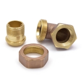 Matco-Norca 1" (FIP x MIP Union) Steam Radiator Elbow - Image 2