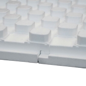 SuperForm R-18, 4" SuperPEX EPS Foam Insulation Panel for 3/8", 1/2, 5/8" & 3/4" PEX (25 psi), 5/bundle (80 sqft) - Image 2