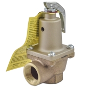 Watts 174A, 3/4" Boiler Pressure Relief Valve (30 psi), 650K BTU - Image 1