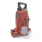 Liberty Pumps Automatic Effluent Pump w/ Wide Angle Float Switch, 25' cord, 1 HP, 208/230V - Image 1