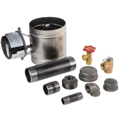 Archer Frontier 149,000 BTU Steam Gas Boiler, Chimney Vent, 82.2% AFUE, Natural Gas, 621 Steam Sq. Ft. - Image 9