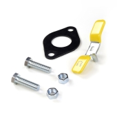 Wright Valves 1-1/4" SWT Isolator Flange Valve w/ Pump Gasket & T-Handle - Image 3