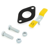 Wright Valves 1-1/4" Press Isolator Flange Valve w/ Pump Gasket & T-Handle - Image 3