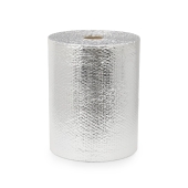 Flexeal 100 sqft, 24" x 50ft Between-Joist Reflective Bubble Insulation for Radiant Heat - Image 1
