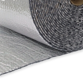 Flexeal 100 sqft, 24" x 50ft Between-Joist Reflective Bubble Insulation for Radiant Heat - Image 3