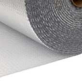 Flexeal 200 sqft, 4ft x 50ft Under-Slab Concrete Radiant Heat Reflective Bubble Insulation, Underpad - Image 3