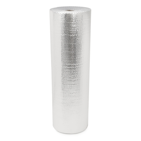 Flexeal 200 sqft, 4ft x 50ft Under-Slab Concrete Radiant Heat Reflective Bubble Insulation, Underpad