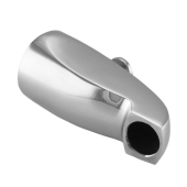 Matco-Norca 5" long, 1/2" FIP Base Connection Solid Brass Tub Spout w/ Shower Diverter, Chrome Plated - Image 2