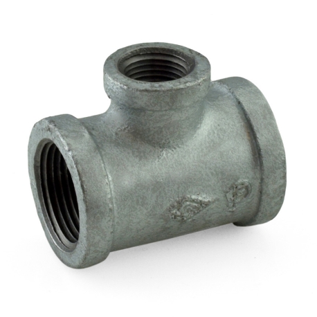 Matco-Norca 1" x 1" x 1/2" Galvanized Reducing Tee