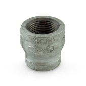 Matco-Norca 3/4" x 1/2" Galvanized Reducing Coupling - Image 1