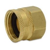 3/4" FGH x 3/4" FIP Swivel Brass Adapter Everhot