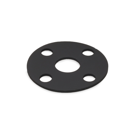 Spears Buna-N (NBR) Gasket for 1" PVC Flange, Full-Faced
