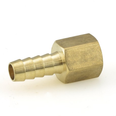 Everhot 5/16" Hose Barb x 1/4" FIP Brass Adapter