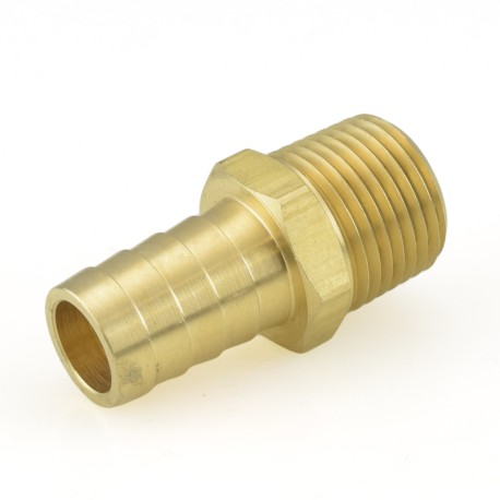 Everhot 5/8" Hose Barb x 1/2" MIP Brass Adapter