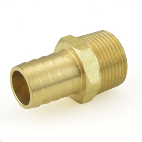 Everhot 3/4" Hose Barb x 3/4" MIP Brass Adapter