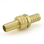 Everhot 5/8" Complete Brass Hose Mender - Image 1