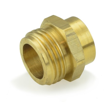 BrassCraft 3/4" MGH x 1/2" FIP Brass Adapter, Lead-Free