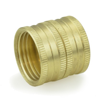 BrassCraft 3/4" FGH x 3/4" FGH Swivel Brass Coupling (Union), Lead-Free