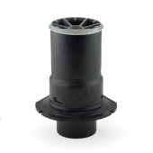 Centrotherm 2" Innoflue Flex Chimney End Pipe Adapter, UV Black - Image 1