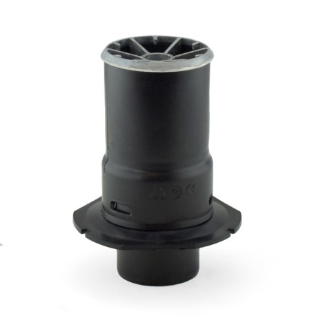 Centrotherm 2" Innoflue Flex Chimney End Pipe Adapter, UV Black