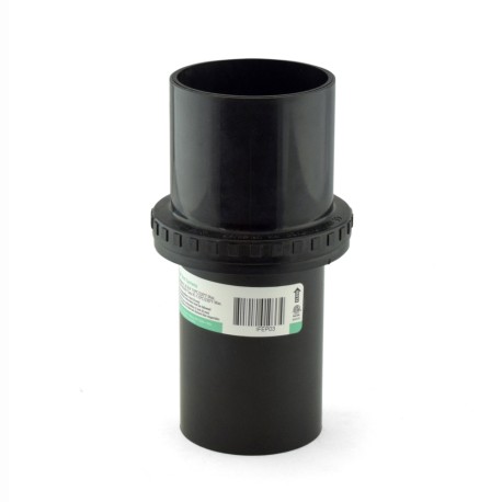 Centrotherm 3" Innoflue Flex Chimney End Pipe Adapter, UV Black