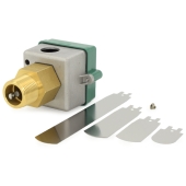 Taco IFSWSBF-1, Brass Mechanical Liquid Flow Switch, NEMA 4, (4) Flexible Paddles, 1" MNPT - Image 2