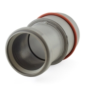 Centrotherm 4" PVC (100/101mm) to 3" Innoflue SW Appliance Adapter - Image 2