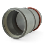 Centrotherm 4" PVC (100/101mm) to 4" Innoflue SW Appliance Adapter - Image 3