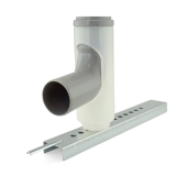 Centrotherm Chimney Base Support w/ Elbow for Innoflue 2" SW & Flex Vent Pipe - Image 3