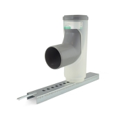 Centrotherm Chimney Base Support w/ Elbow for Innoflue 3" SW & Flex Vent Pipe - Image 1