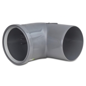 Centrotherm 4" x 87 Innoflue SW Zero Radius Elbow - Image 2